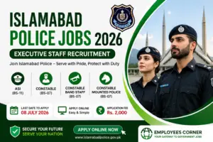 Read more about the article Islamabad Police Jobs 2026 | Apply Online for ASI, Constable & Executive Staff Recruitment