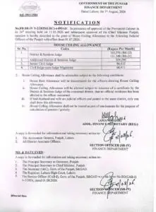 Read more about the article Punjab Government Approves House Ceiling Allowance for Judicial Officers from July 2026