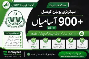 Read more about the article Secretary Union Council Jobs 2026 – BS-11 / apply online
